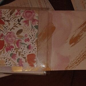 Floral and Abstract Patterned Paper Set